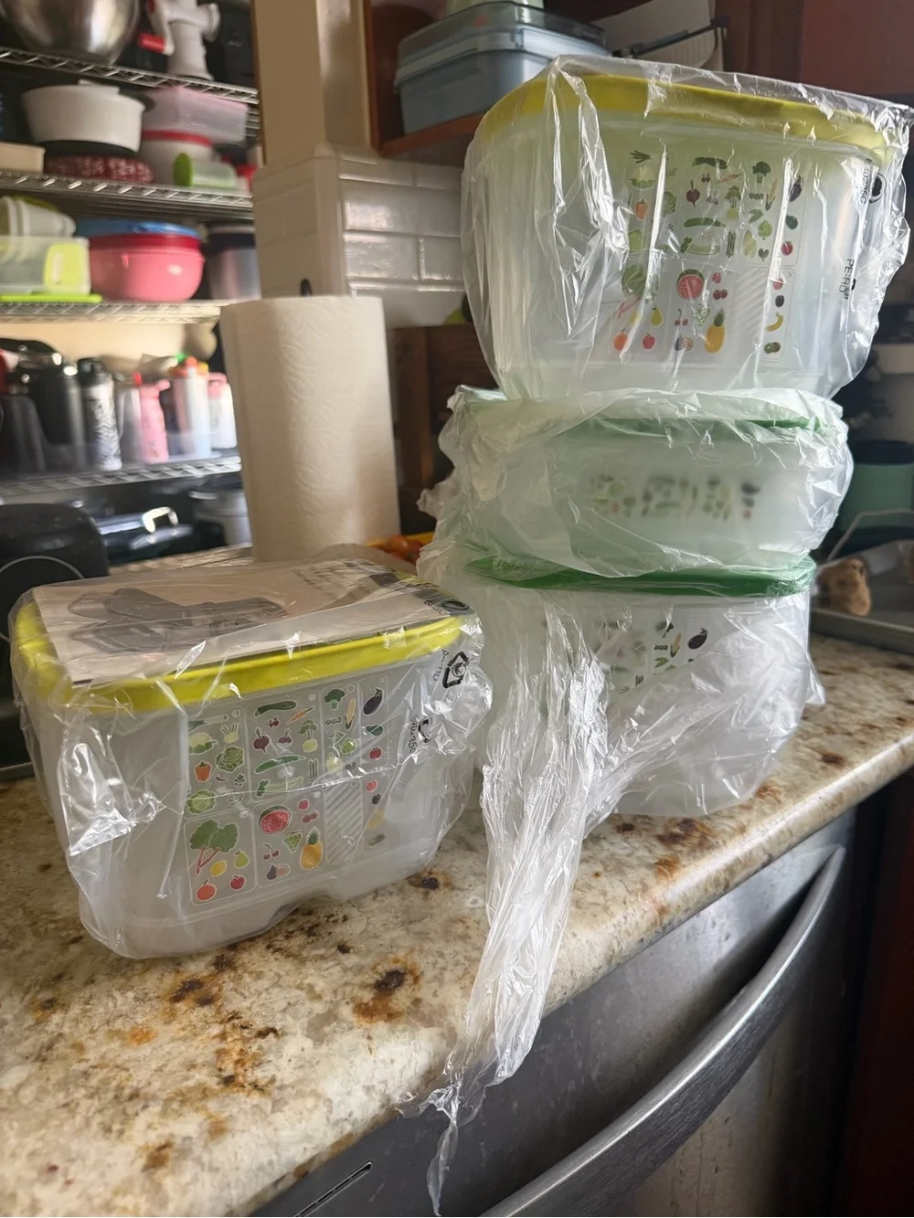 Tupperware Fridgesmart set of 4 new